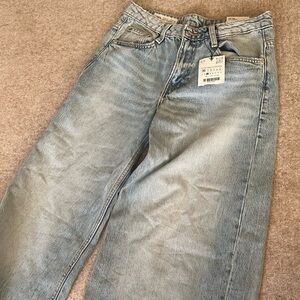 NWT Zara jeans low rise full length